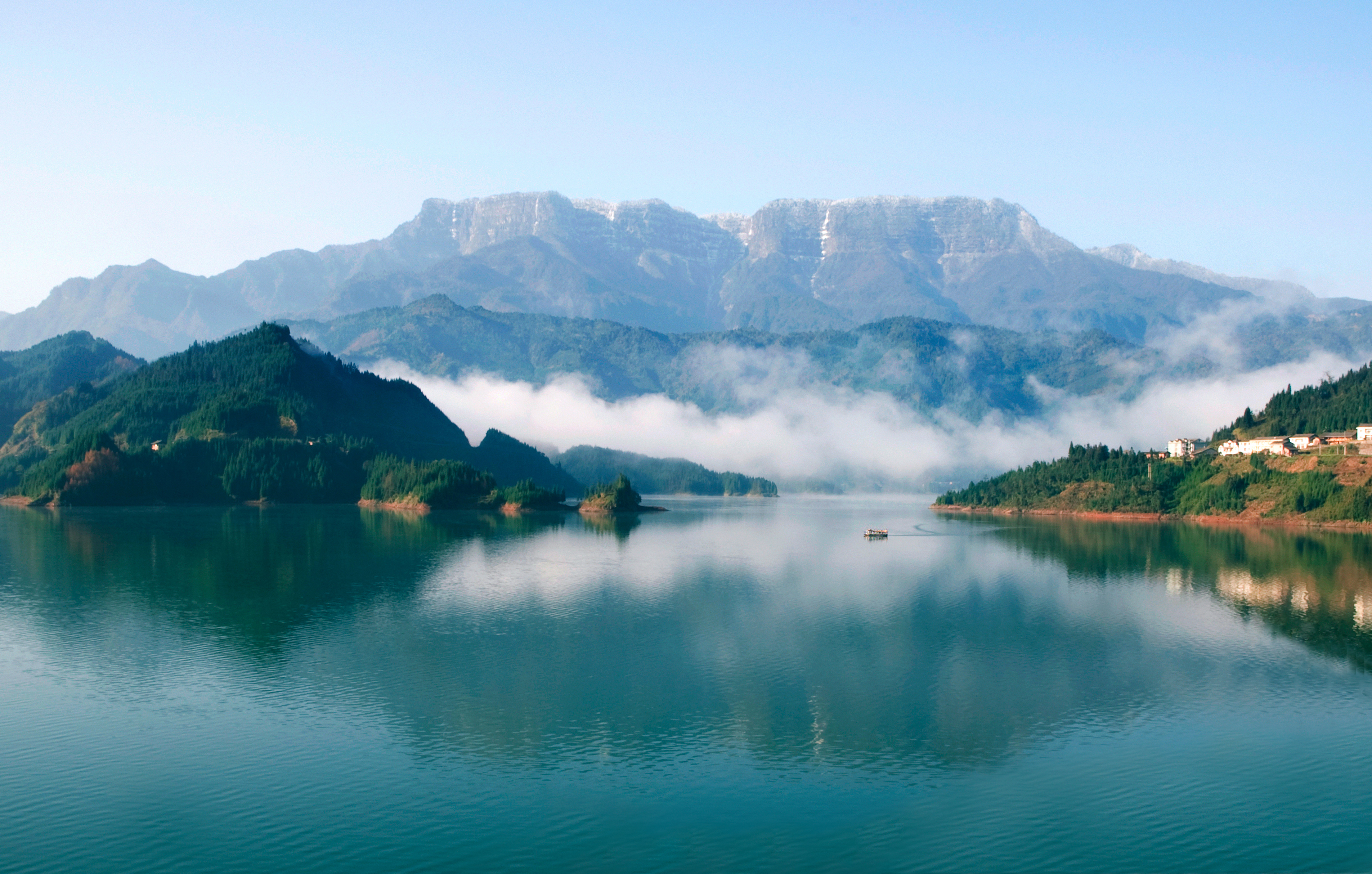 人间天台 最美桌山—瓦屋山
