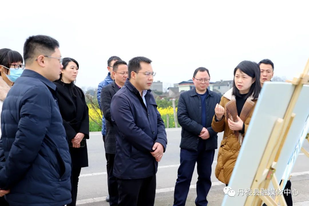 曾建军调研丹棱县春耕生产耕地保护高标准农田建设工作